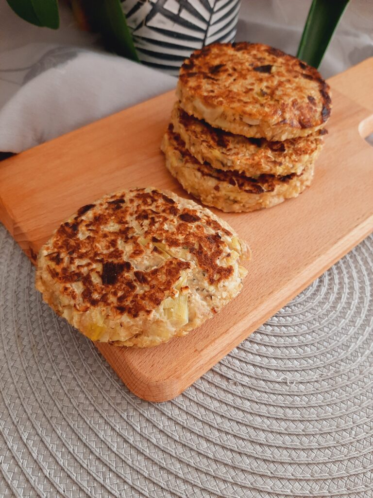 Galettes De Poireaux Au Thon Une Miette De Sucre